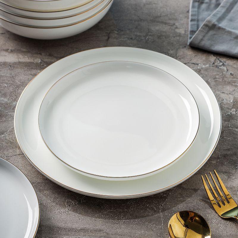 Stone Lain Gabrielle 24-Piece Dinnerware Set Bone China