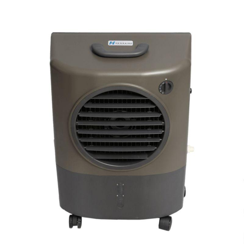 Hessaire Outdoor Portable Evaporative Cooler Humidifier with 3 Fan Speeds and Remote Control System