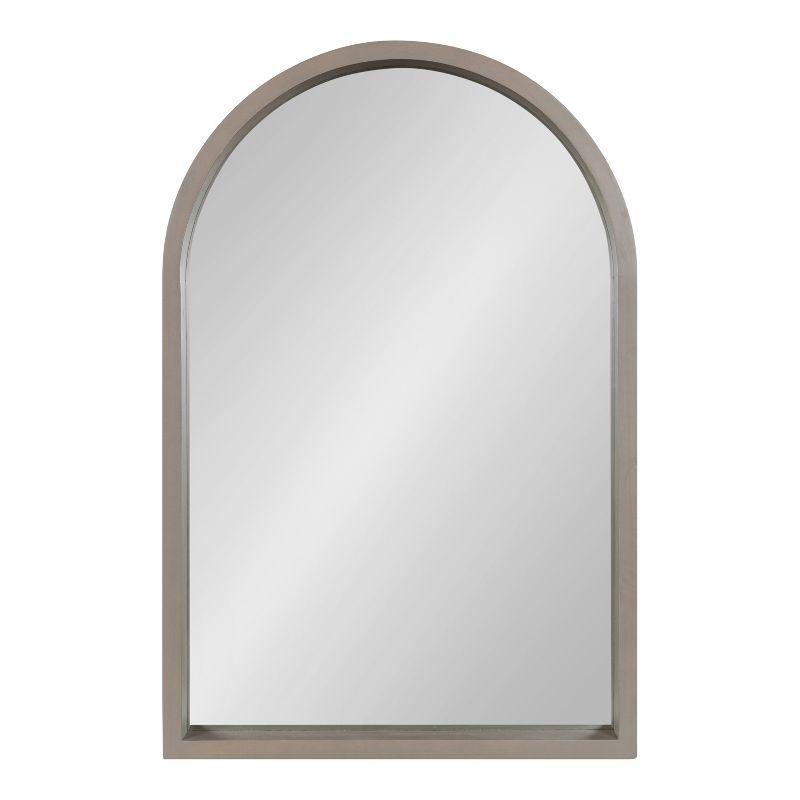 Kate and Laurel Hutton Wood Framed Arch Mirror