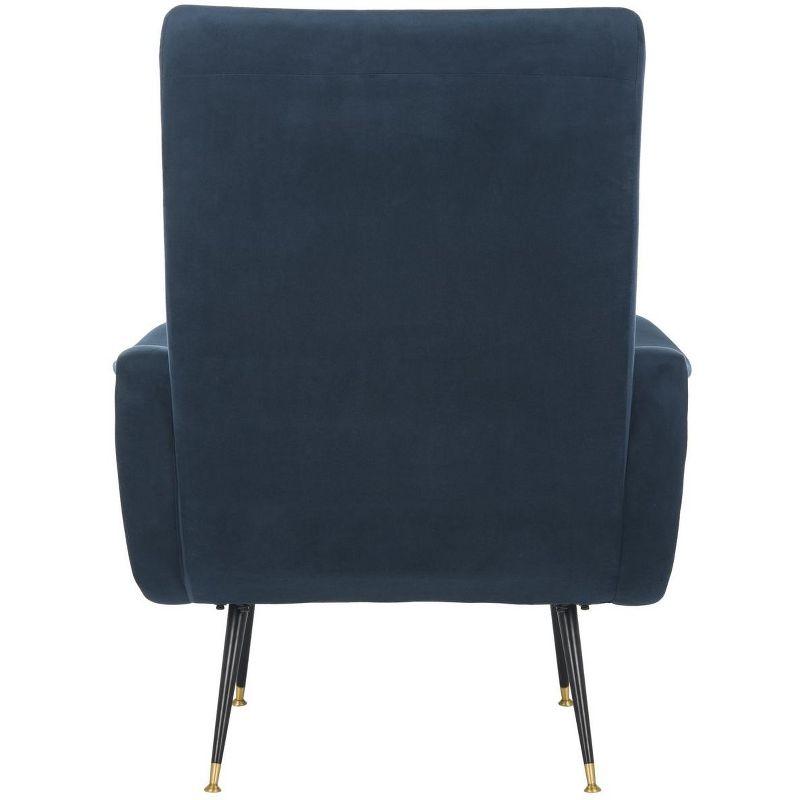 Elicia Accent Chair - FOX6260 - Navy - Safavieh