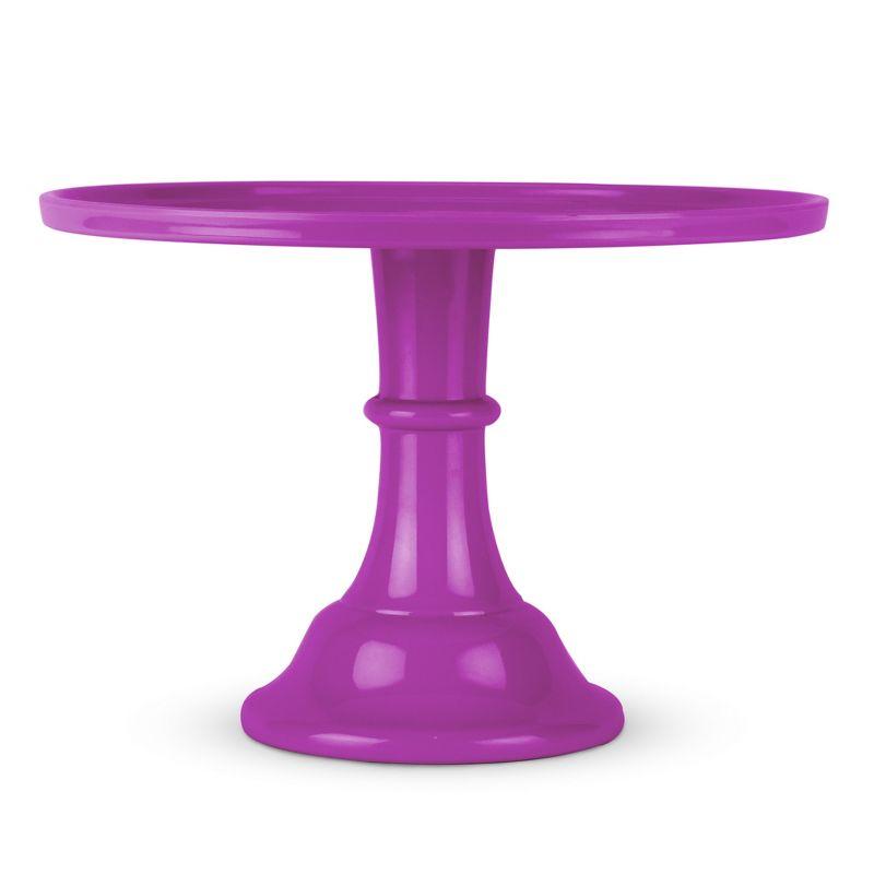 Twine Fuschia Melamine Cake Stand, Cupcake Stand, Home Decor, Food Service, Dessert Accessory, Fuschia, Set of 1