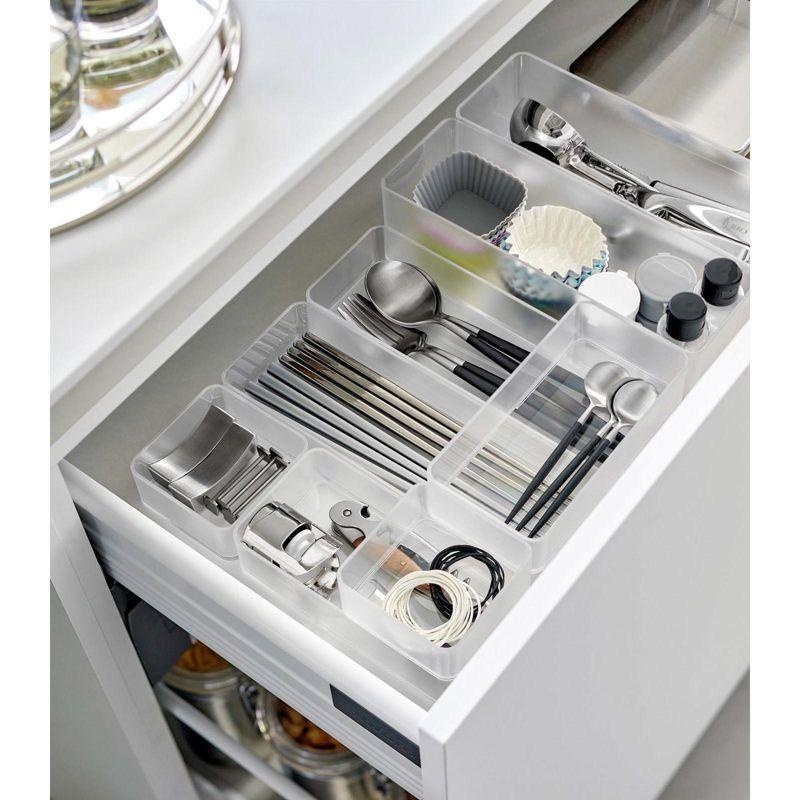 Yamazaki Home Yamazaki Home Stackable Organizers [Set Of 2] - Four Sizes, Deep