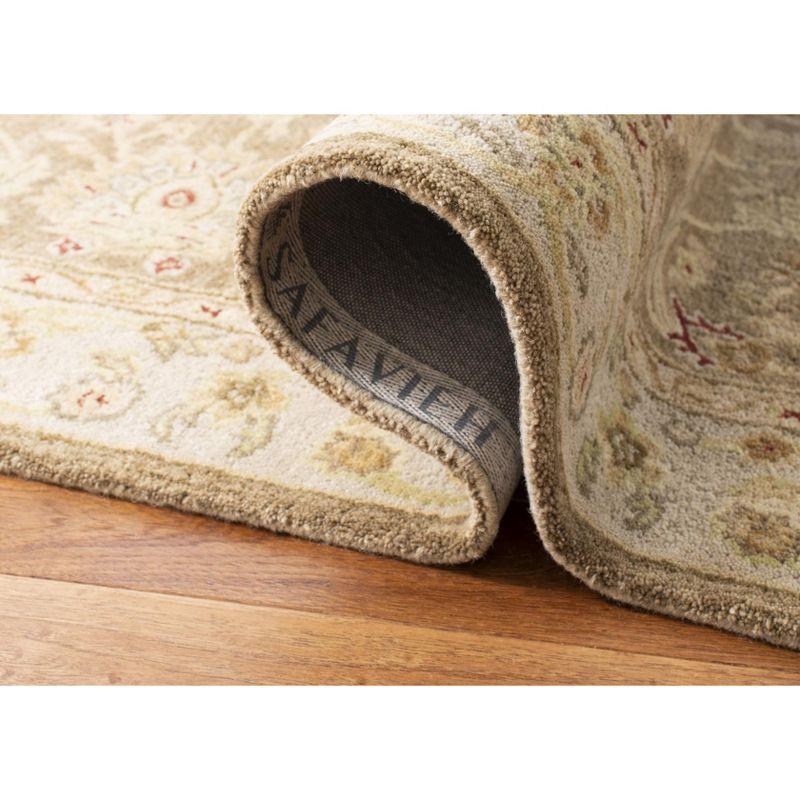 Anatolia AN522 Hand Tufted Indoor Runner Rug - Tan/Ivory - 2'3"x16' - Safavieh