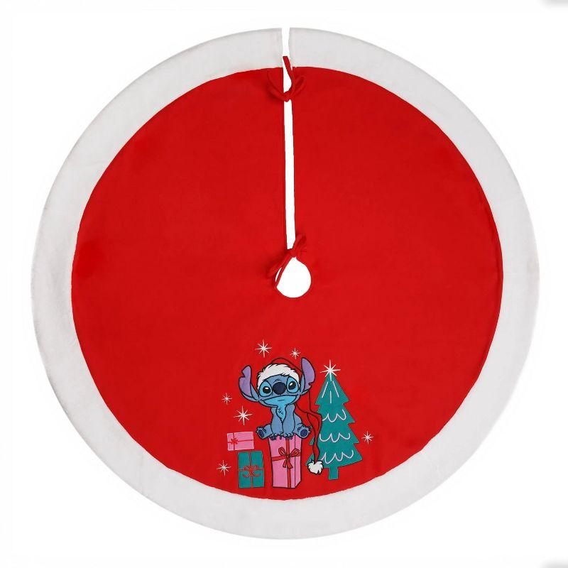 Stitch from Lilo and Stitch Christmas Tree Skirt