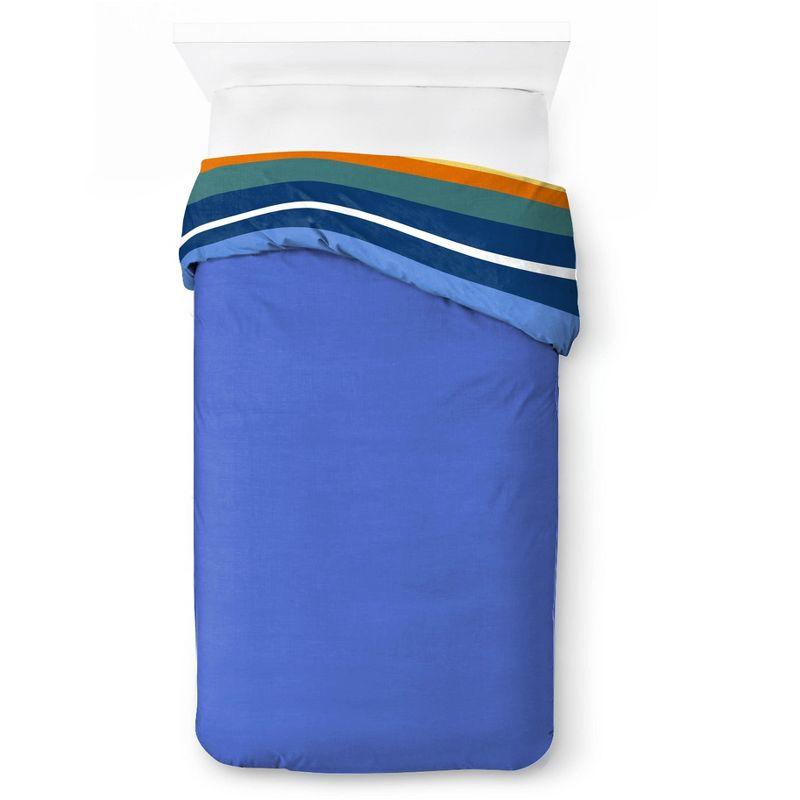 Saturday Park Saturday Park Vintage Stripe 100% Organic Cotton Duvet Cover & Sham Set