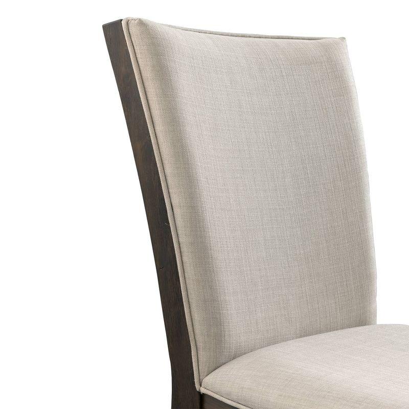 Jasper Upholstered Side Chair Set Toasted Walnut - Picket House Furnishings: Comfortable Seating for Dining Room