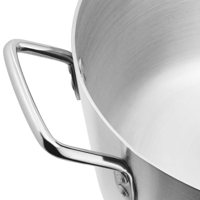 GRIDMANN Aluminum Sauce Pan & Silicone Handle, NSF Professional Cookware