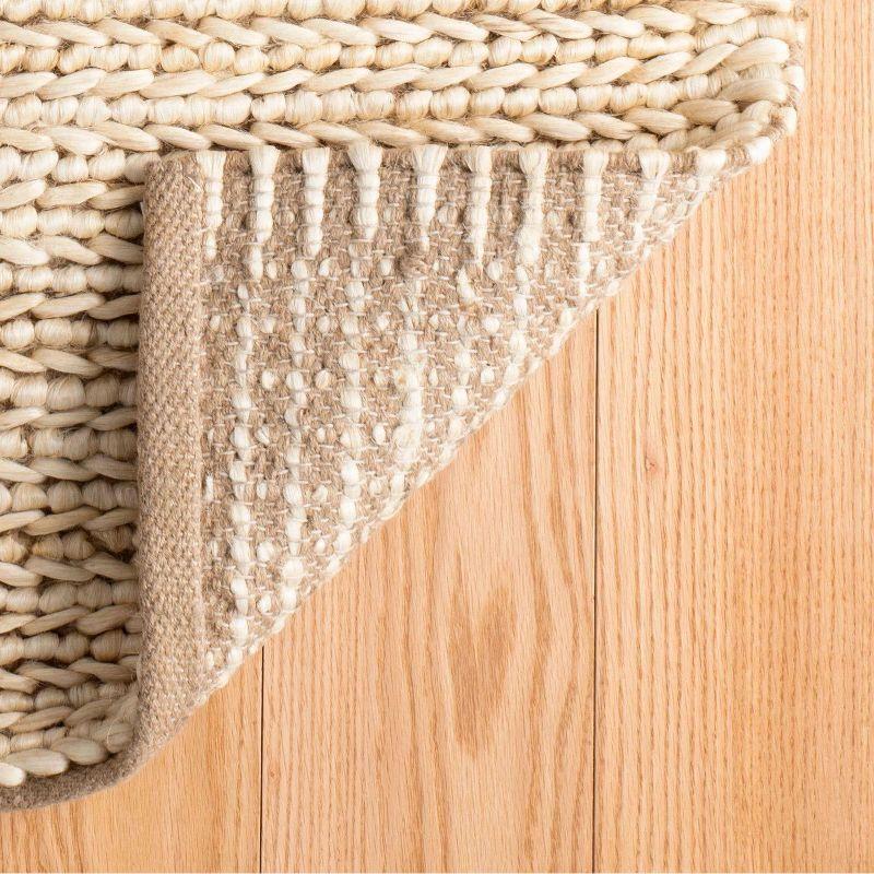 Jute Handwoven Bleached Oak Rug