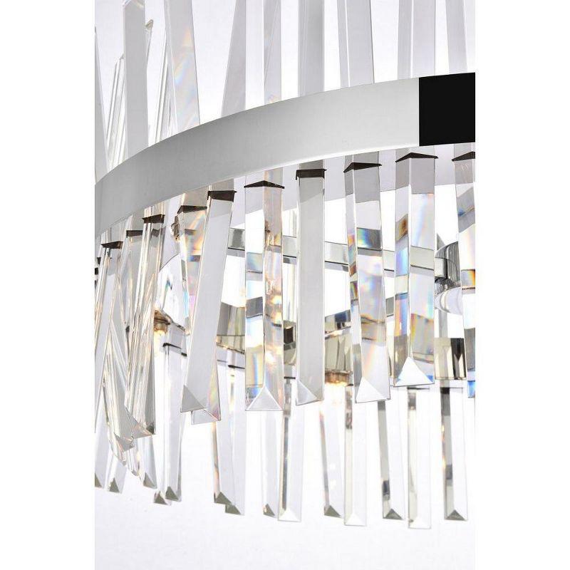 Elegant Lighting Serephina 14 - Light Pendant in  Chrome