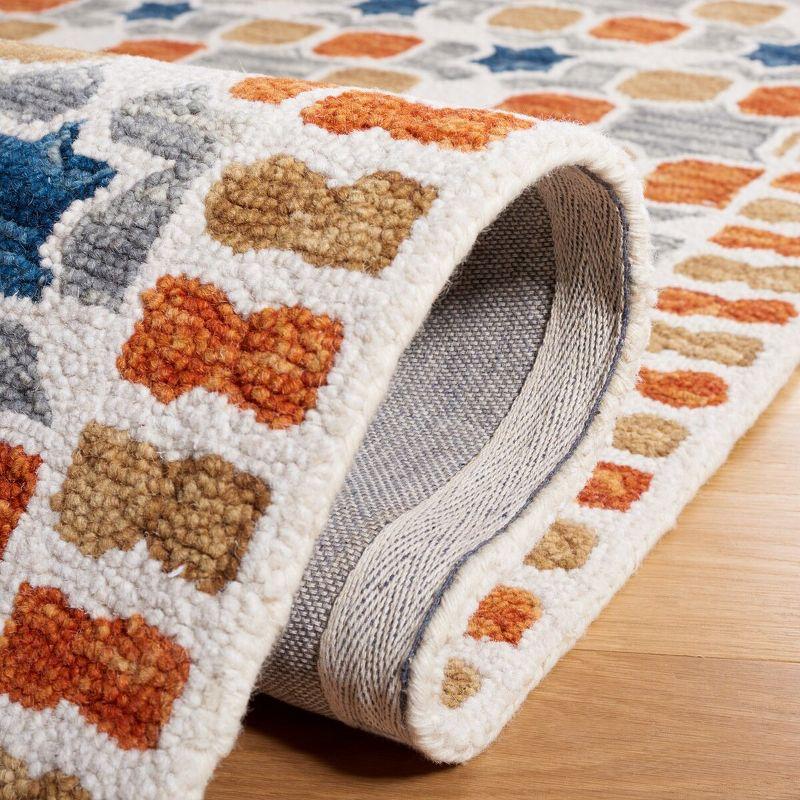 Aspen APN128 Hand Tufted Area Rug  - Ivory/Grey - 3'x5' - Safavieh.