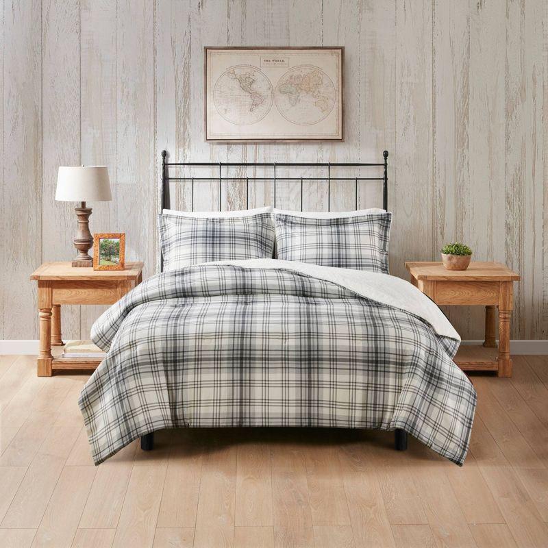 Woolrich Woolrich Bernston Faux Wool to Faux Fur Down Alternative Comforter Set