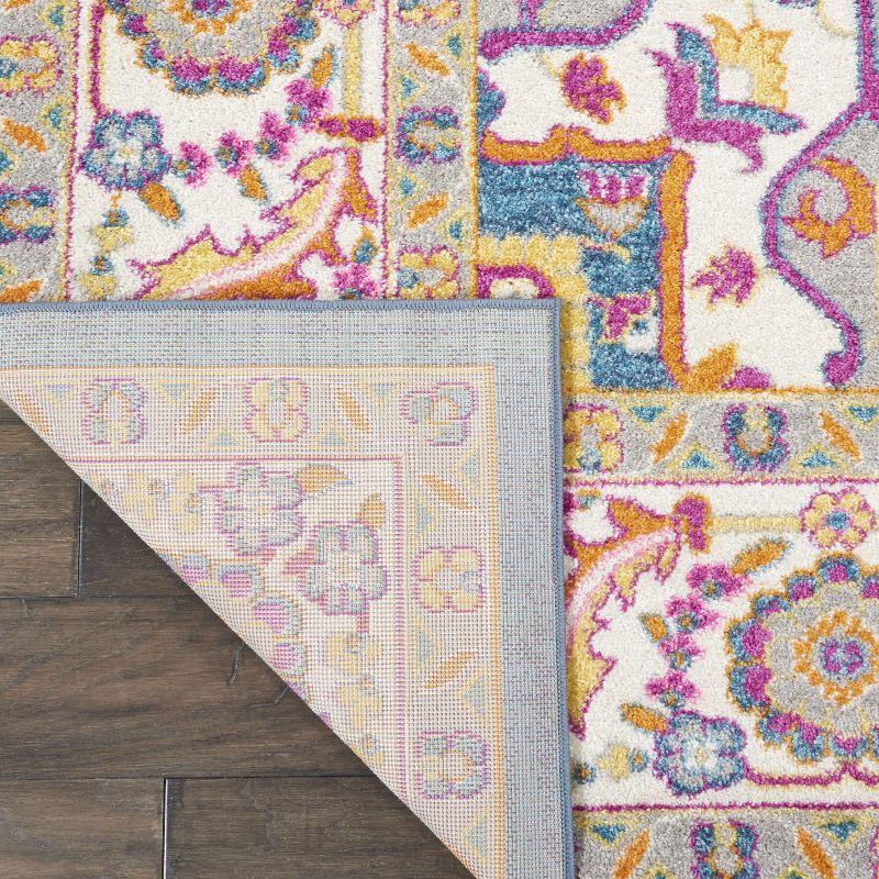 Nourison Passion Colorful Center Medallion Area Rug