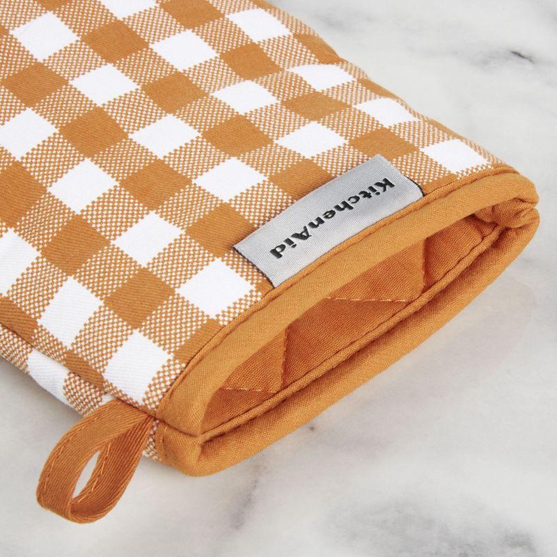 KitchenAid Gingham Mini Oven Mitt 2-Pack Set