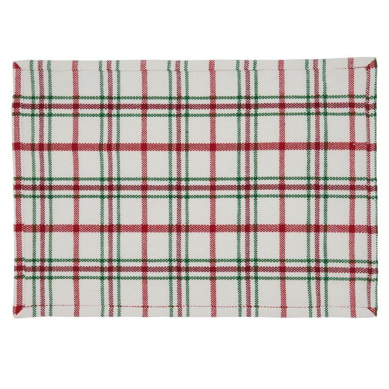 Aomame Cotton Plaid Rectangle Placemat