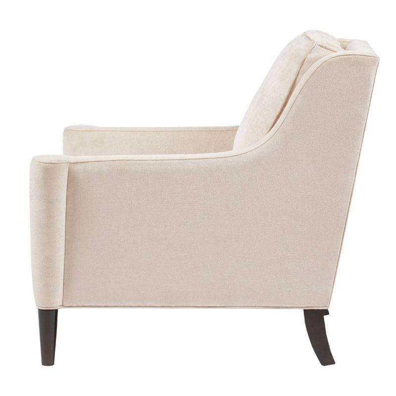 Crispin Wide Arm Velvet Lounge Chair