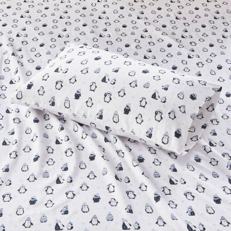 Printed Cotton Flannel Sheet Set