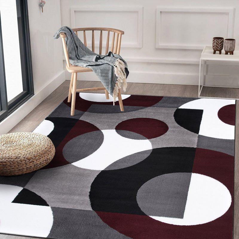 World Rug Gallery Modern Geometric Area Rug