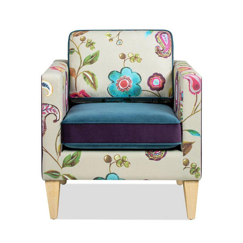 Jennifer Taylor Home Mamba 28" Patchwork Accent Chair