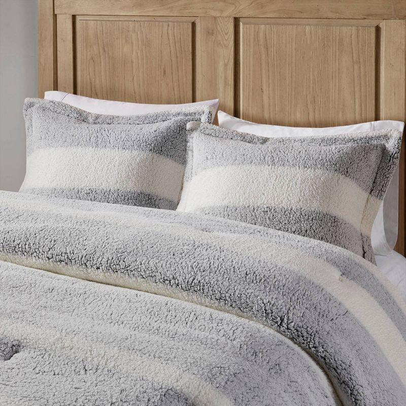 Madison Park Sherpa Comforter Set
