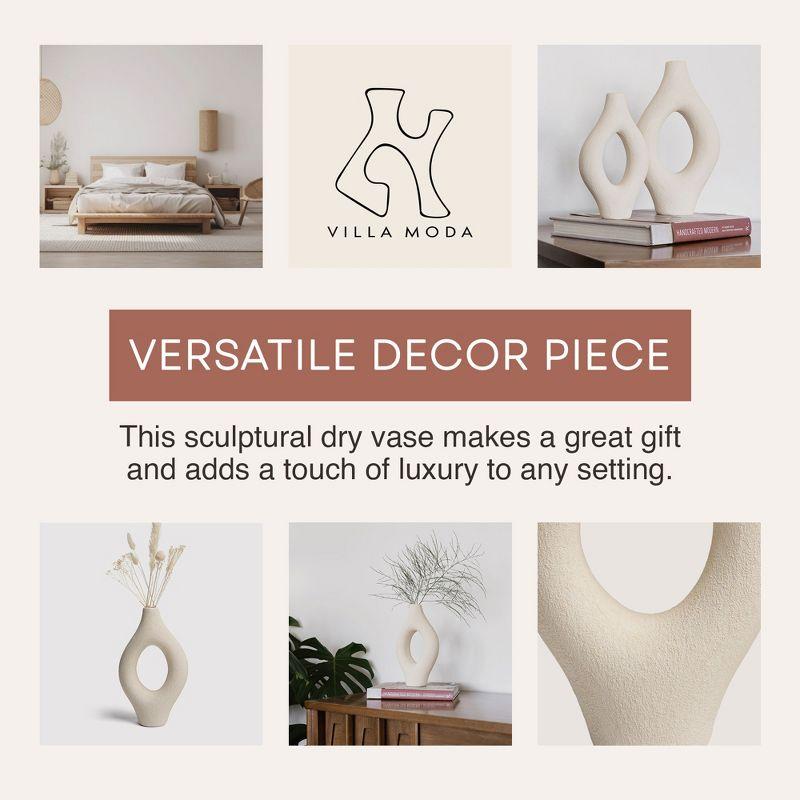Villa Moda Villa Moda Emile Abstract Organic Decorative Modern Vase
