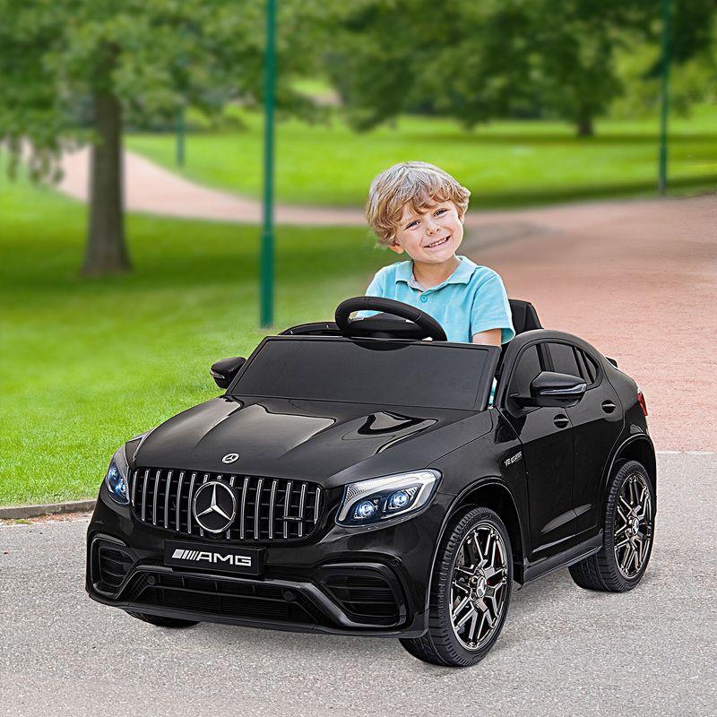 Aosom 12 Volt 1 Seater Electric Ride-on Car Battery Powered Ride On with Remote Control