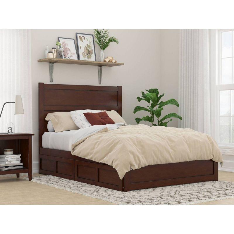 Noho Bed with Footboard and 2 Drawers - AFI