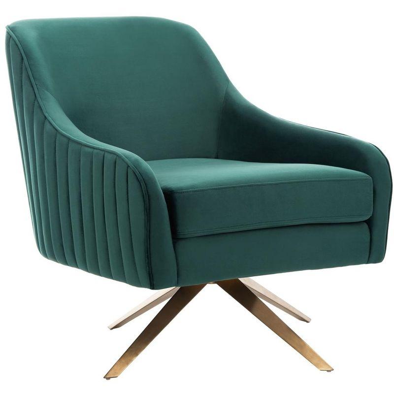 Leyla Swivel Accent Chair  - Safavieh