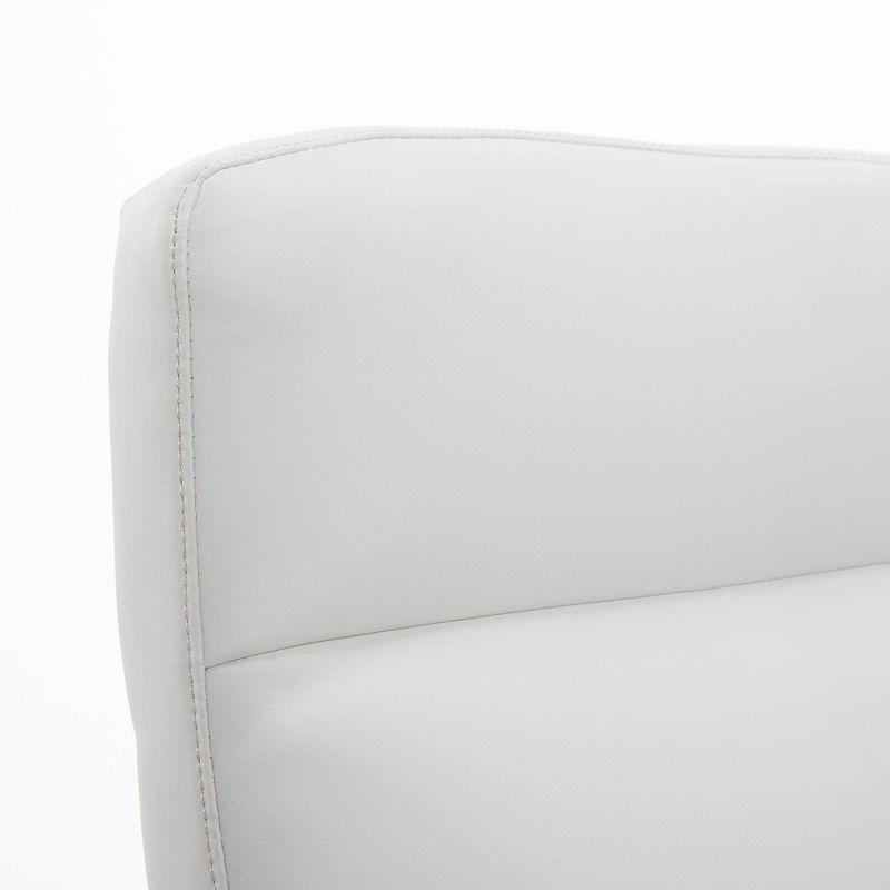 La-Z-Boy Baylor Bonded Leather Adjustable Ergonomic Executive Office Chair with Lumbar Support