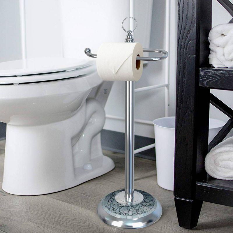 Free Standing Toilet Paper Holder