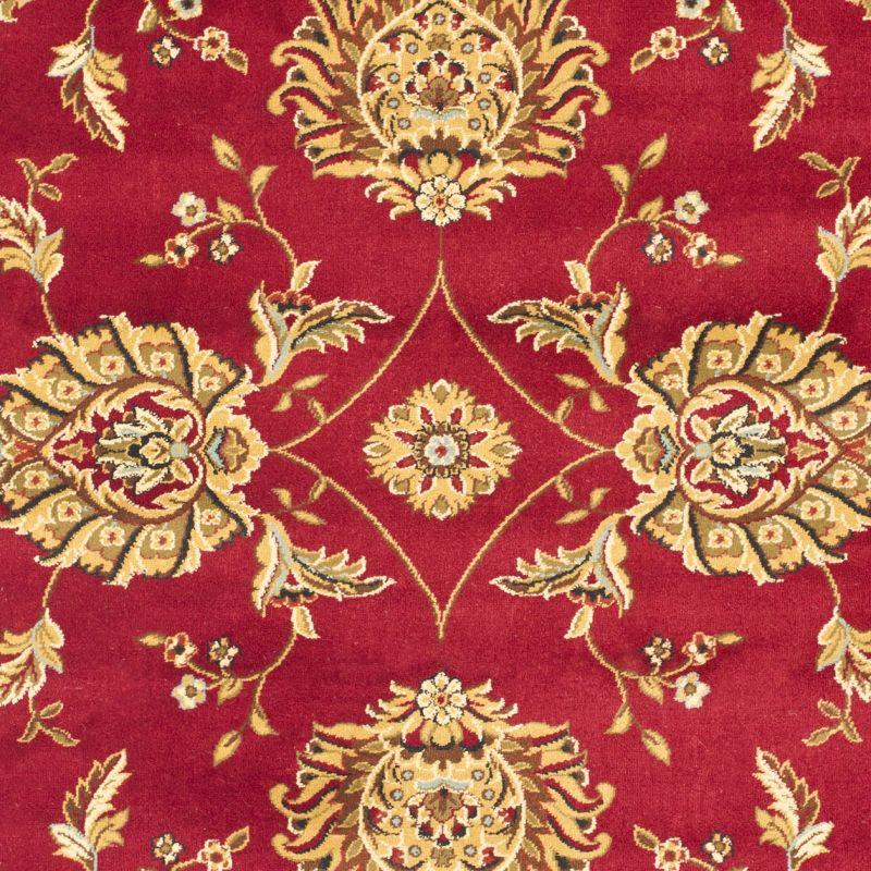 Lyndhurst LNH555 Power Loomed Area Rug - Red/Ivory - 6'7"x9'6" - Safavieh