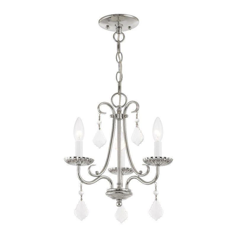 Livex Lighting Daphne 3 - Light Chandelier in  Antique Gold Leaf