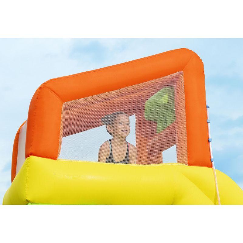 H2OGO! Mount Splashblast Mega Water Park –Inflatable Pool, Slide & Climbing Wall