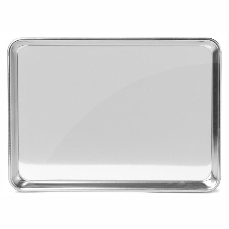 GRIDMANN Commercial Grade Aluminium Cookie Sheet Baking Tray - 6 Pans