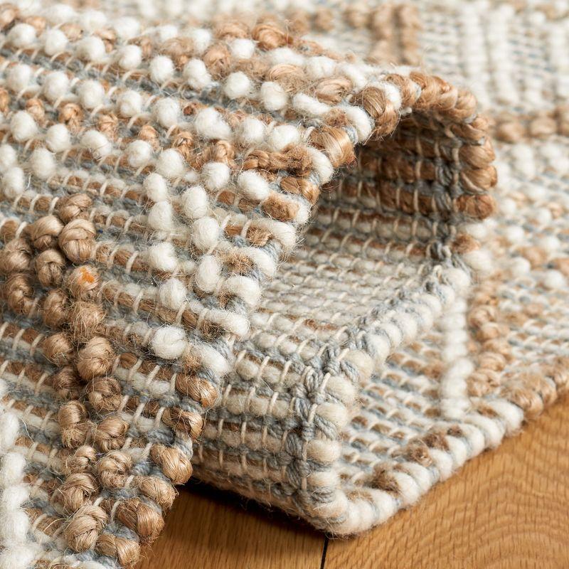 Natura NAT504 Hand Woven Runner Rug - Natural/Ivory - 2'3"x8' - Safavieh.