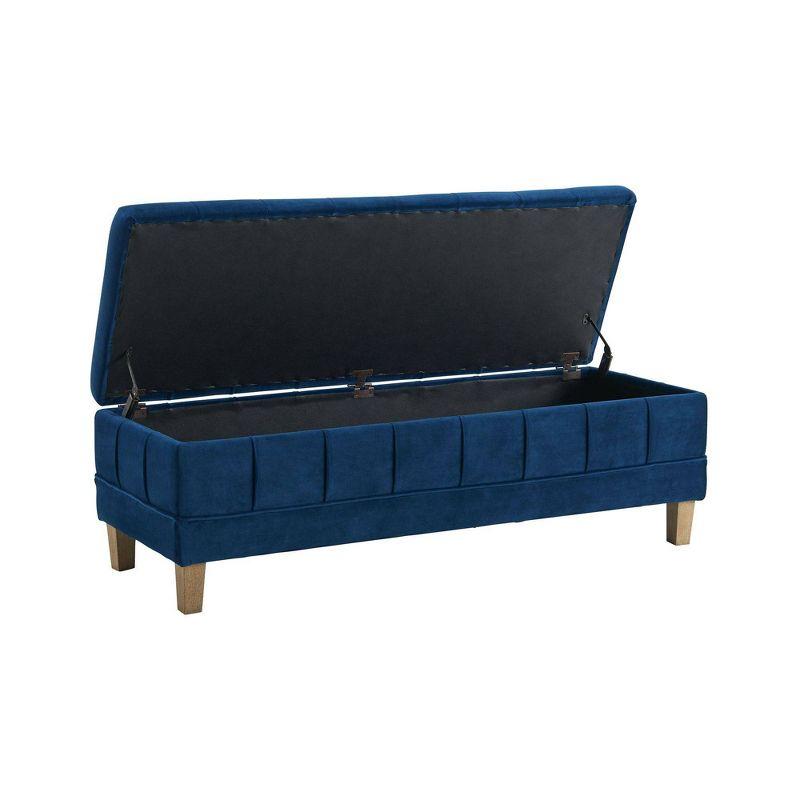 Jude Tufted Storage Ottoman - Picket House Furnishings