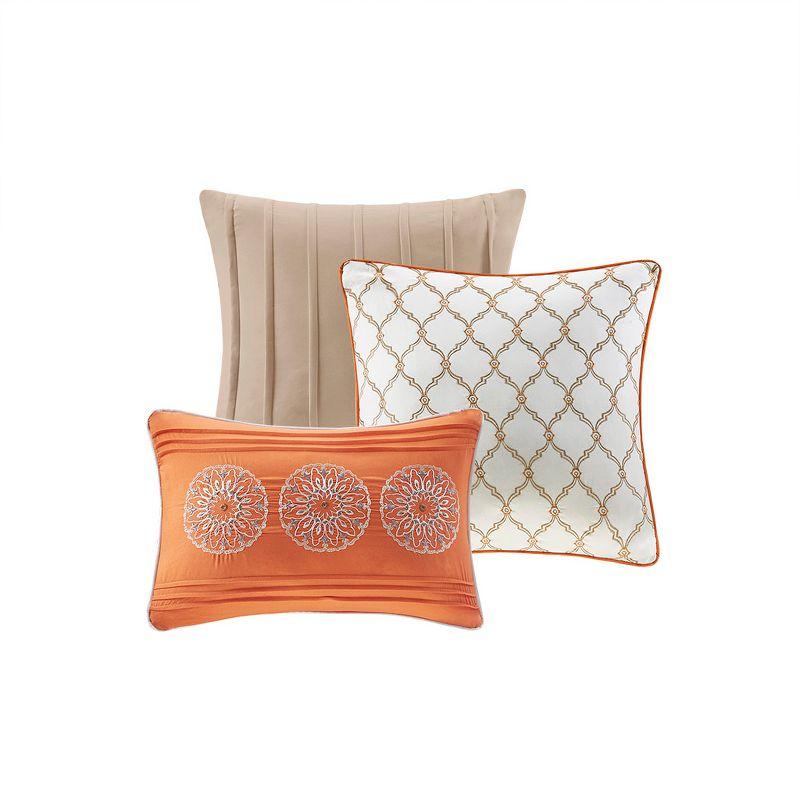 Madison Park 6 Piece Reversible Quilt Set with Throw Pillows