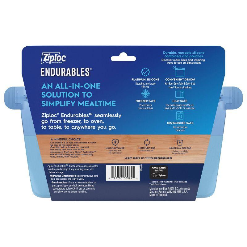 Ziploc Endurables Reusable Silicone Food Storage Container - Medium - 32 fl oz