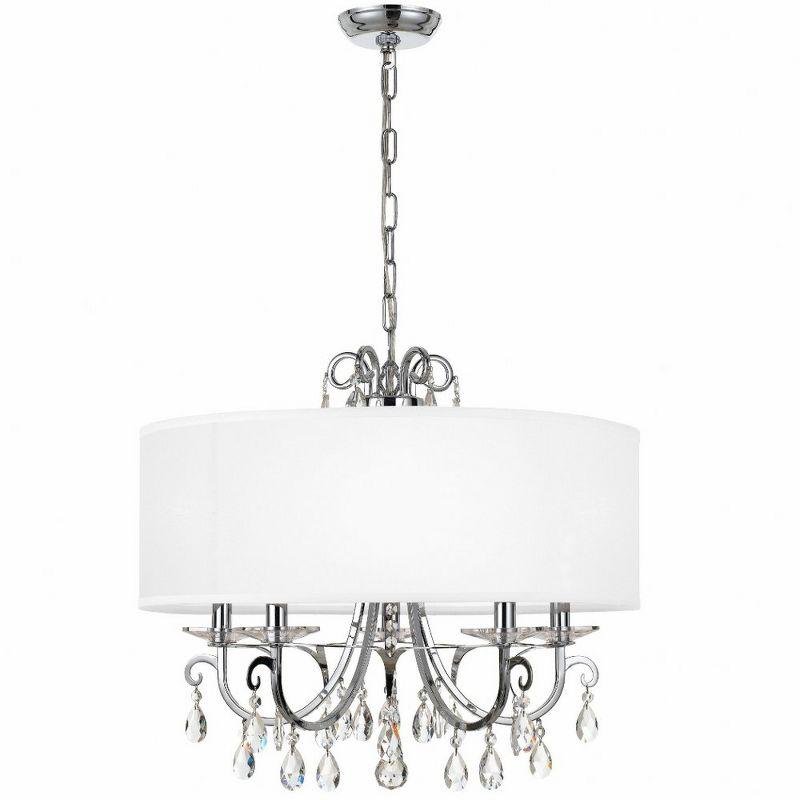 Crystorama Lighting Othello 5 - Light Chandelier in  Polished Chrome