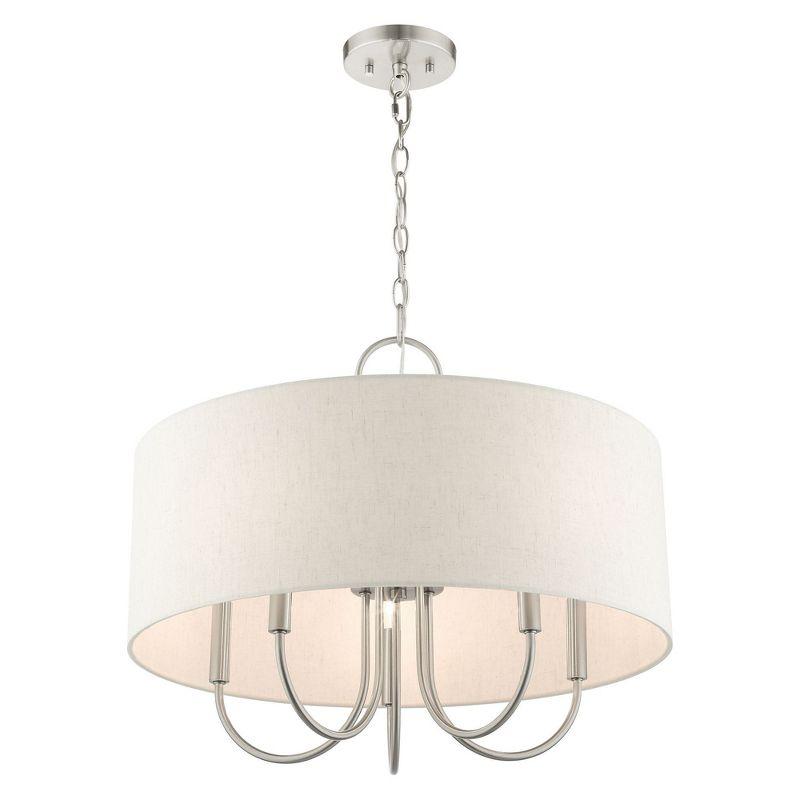 Livex Lighting Blossom 5 - Light Pendant in  Brushed Nickel