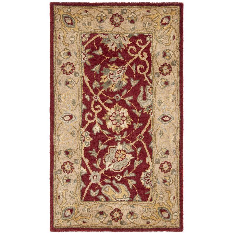 Antiquity AT21 Hand Tufted Indoor Accent Rug - Rust - 2'3"x4' - Safavieh