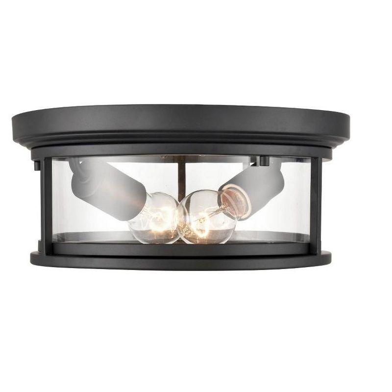 Bresley 2 - Bulb Outdoor Flush Mount