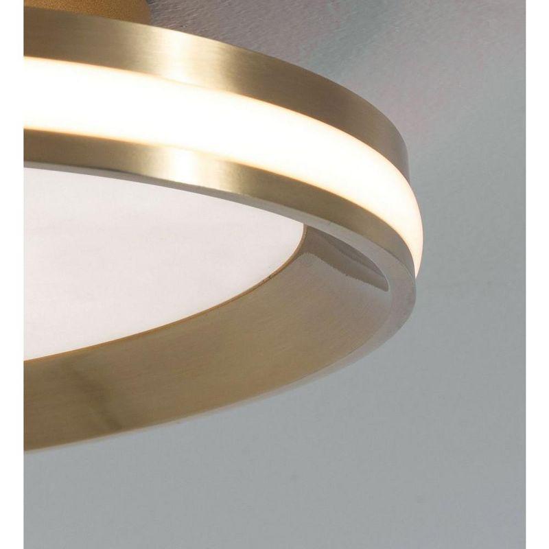 AFX Sona 1 - Light Flush Mount in  Satin Brass