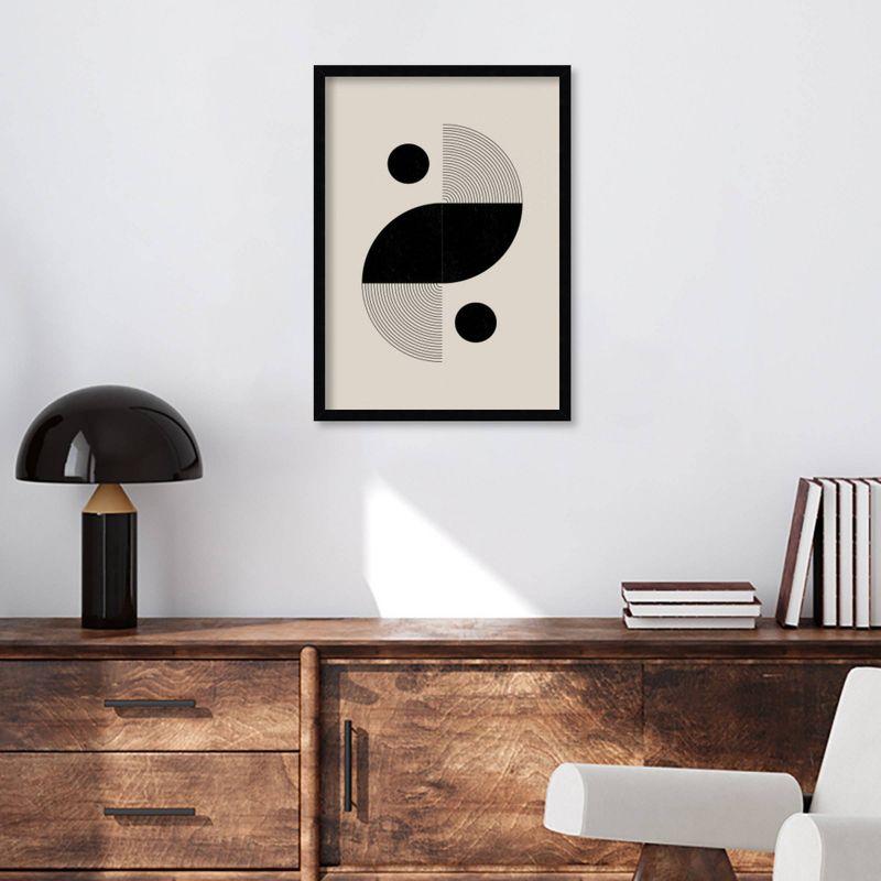 18" x 25" Bab No 3 by The Miuus Studio Wood Framed Wall Art Print - Amanti Art: Modern Acrylic Lithograph, Vertical Layout