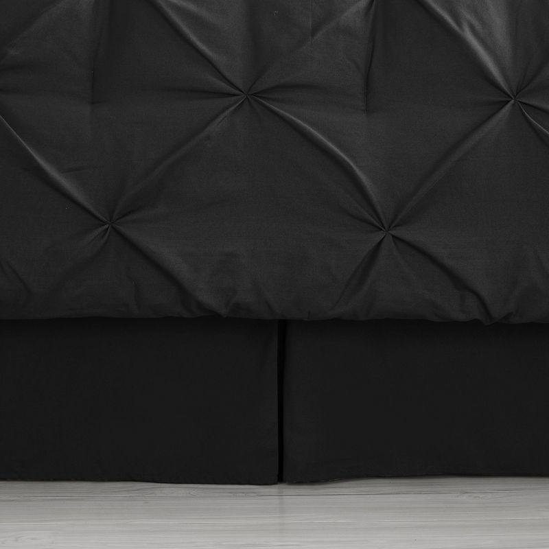 Sweet Home Collection 8 Piece Bed In A Bag Pintuck Comforter Set with Bed Sheets