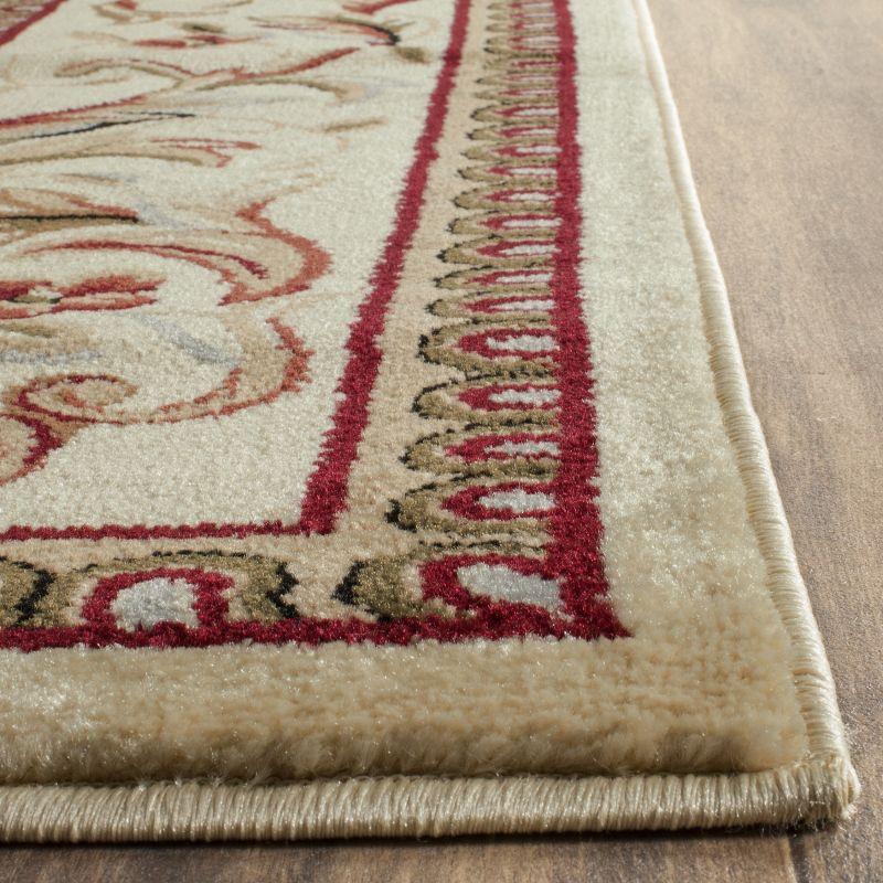 Lyndhurst LNH322 Power Loomed Area Rug - Ivory/Ivory - 10'x10' - Safavieh