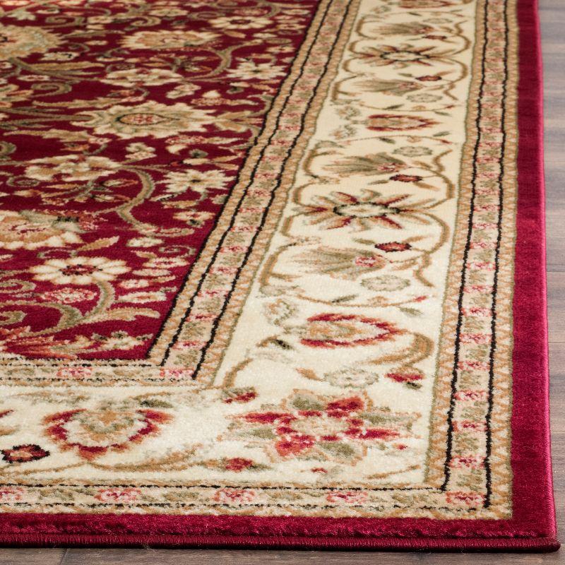 Lyndhurst LNH212 Power Loomed Area Rug - Red/Ivory - 5'3"x7'6" - Safavieh.