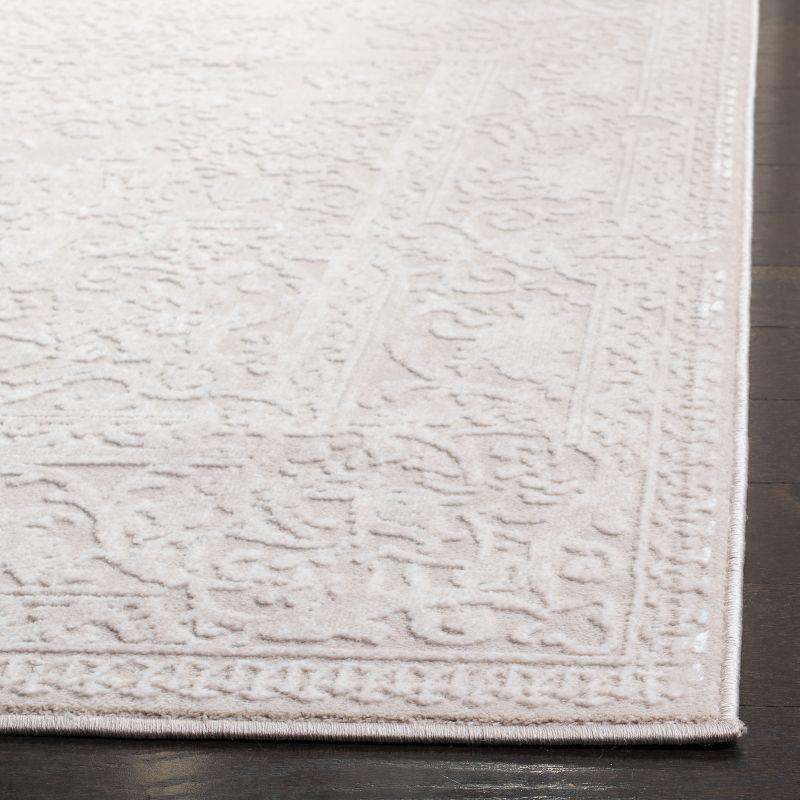 Reflection RFT664 Power Loomed Indoor Runner Rug - 2'3"x6' - Creme/Ivory - Safavieh