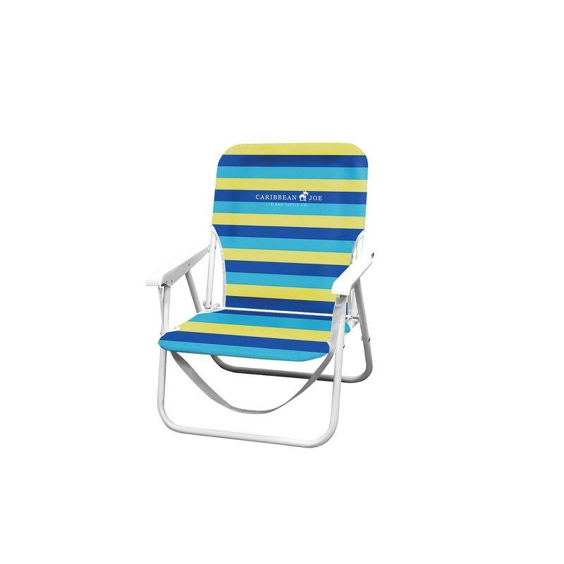 Caribbean Joe Folding Outdoor Portable Beach Chair