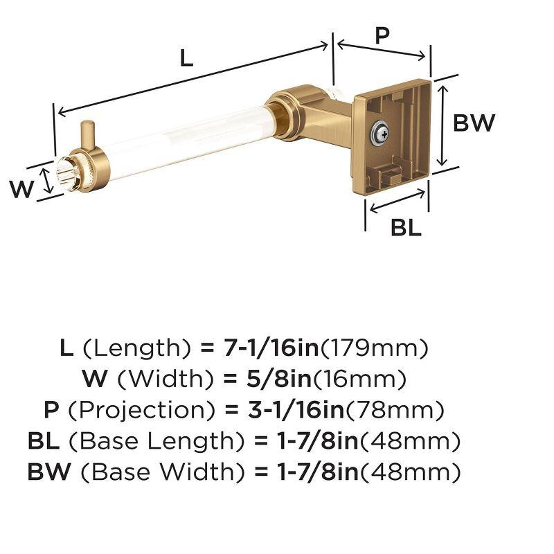 Glacio Wall Mount Toilet Paper Holder