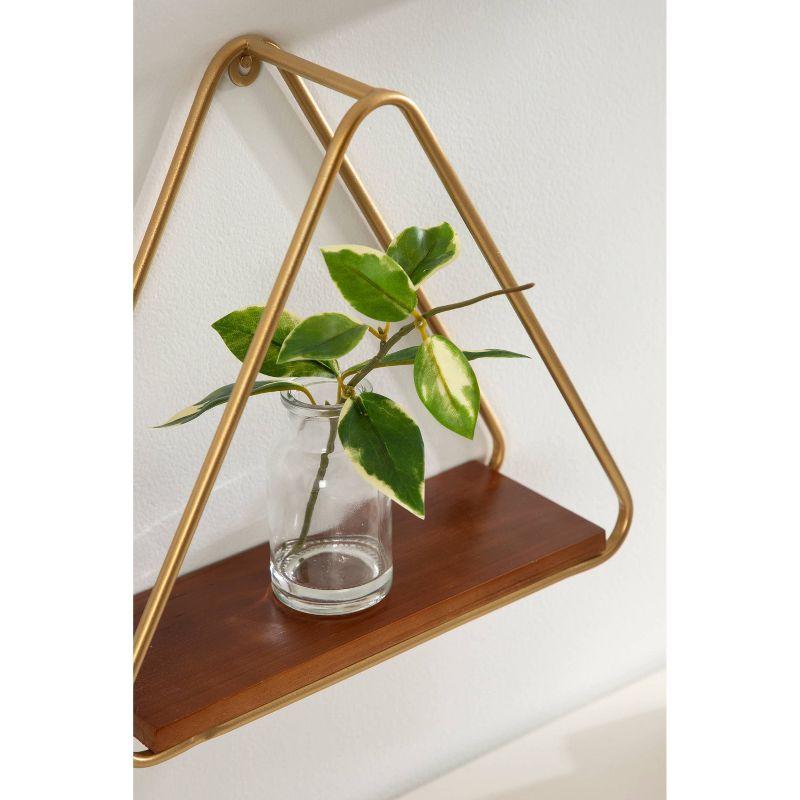 2pc Tilde Triangle Accent Shelf Set - Kate & Laurel All Things Decor